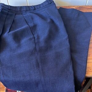 Vintage Lands End 4P  Blue Trousers